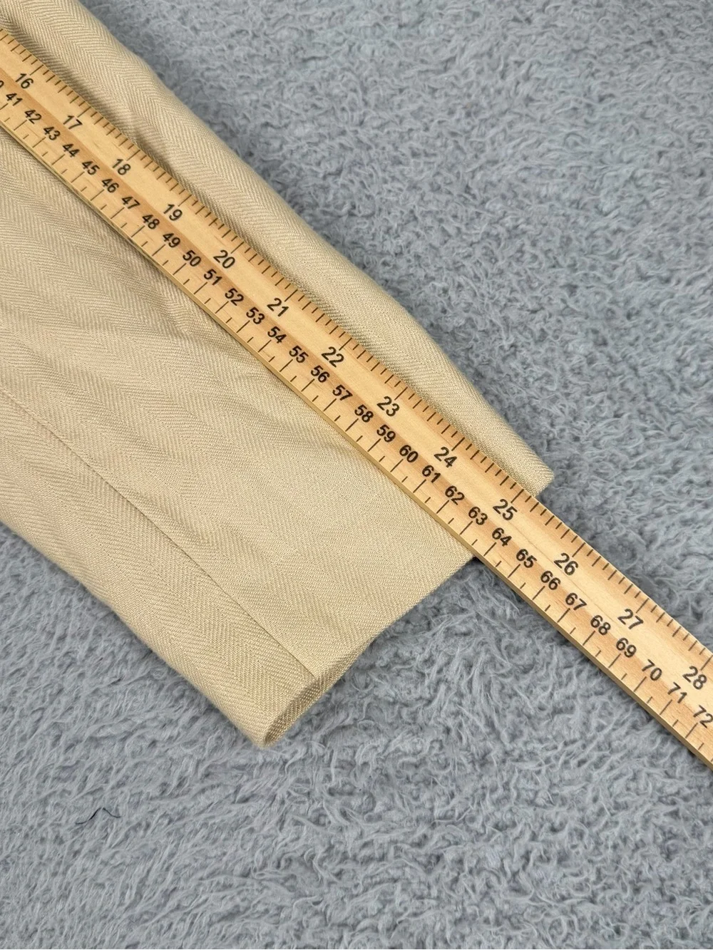 Tommy Bahama Mahalo Bay IslandZone Blazer Mens L Beige Linen Blend Unstructured